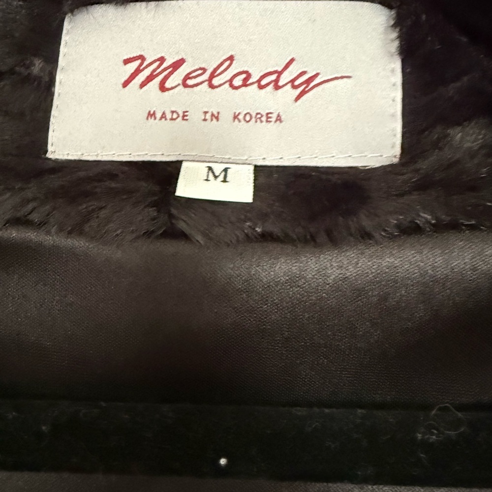 Melody Chic Black Faux Fur Jacket - Picture 2 of 5